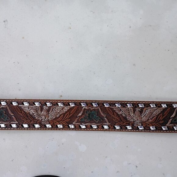 Fossil Men's Brown Belt - Picture 6 of 7